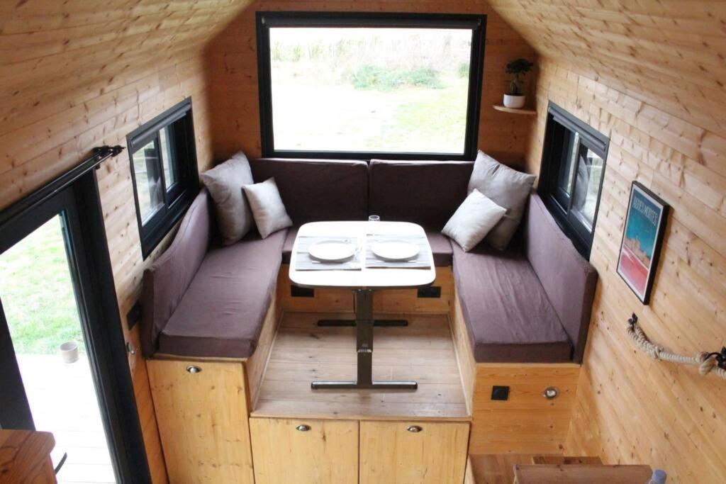 Myinsolite - Tiny-House, Jacuzzi, Brasero, Piscine 艾格-莫尔特 外观 照片