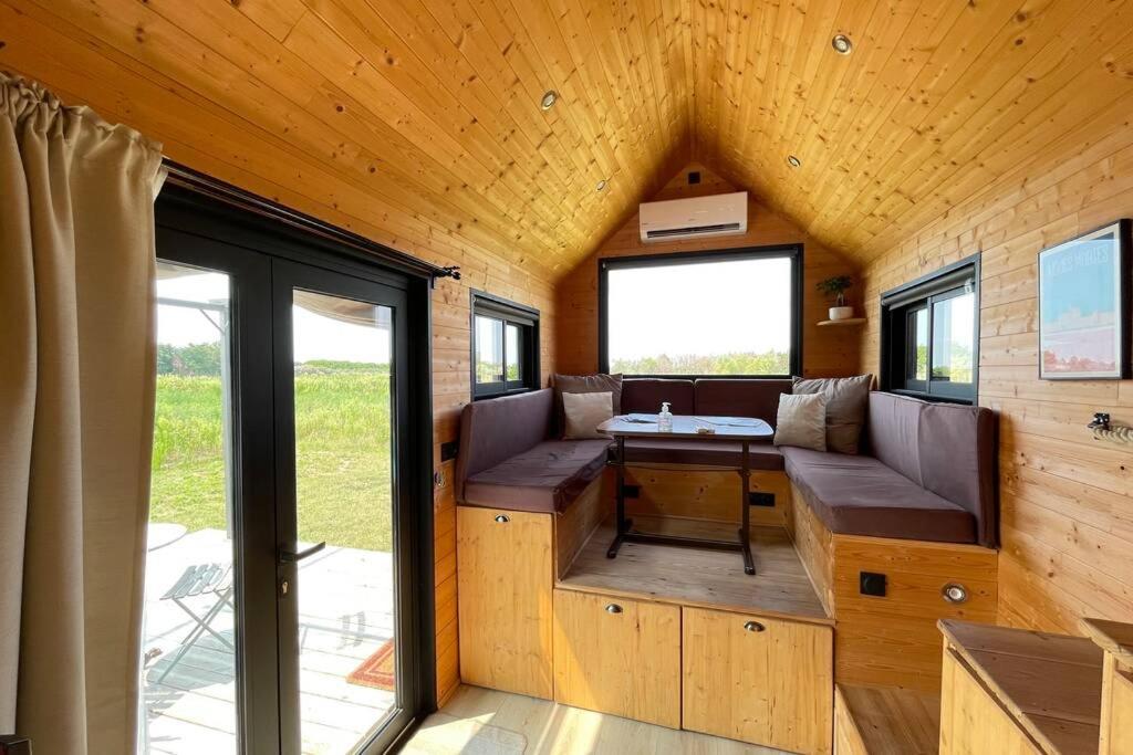Myinsolite - Tiny-House, Jacuzzi, Brasero, Piscine 艾格-莫尔特 外观 照片
