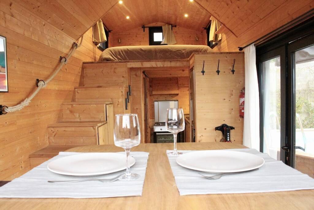 Myinsolite - Tiny-House, Jacuzzi, Brasero, Piscine 艾格-莫尔特 外观 照片
