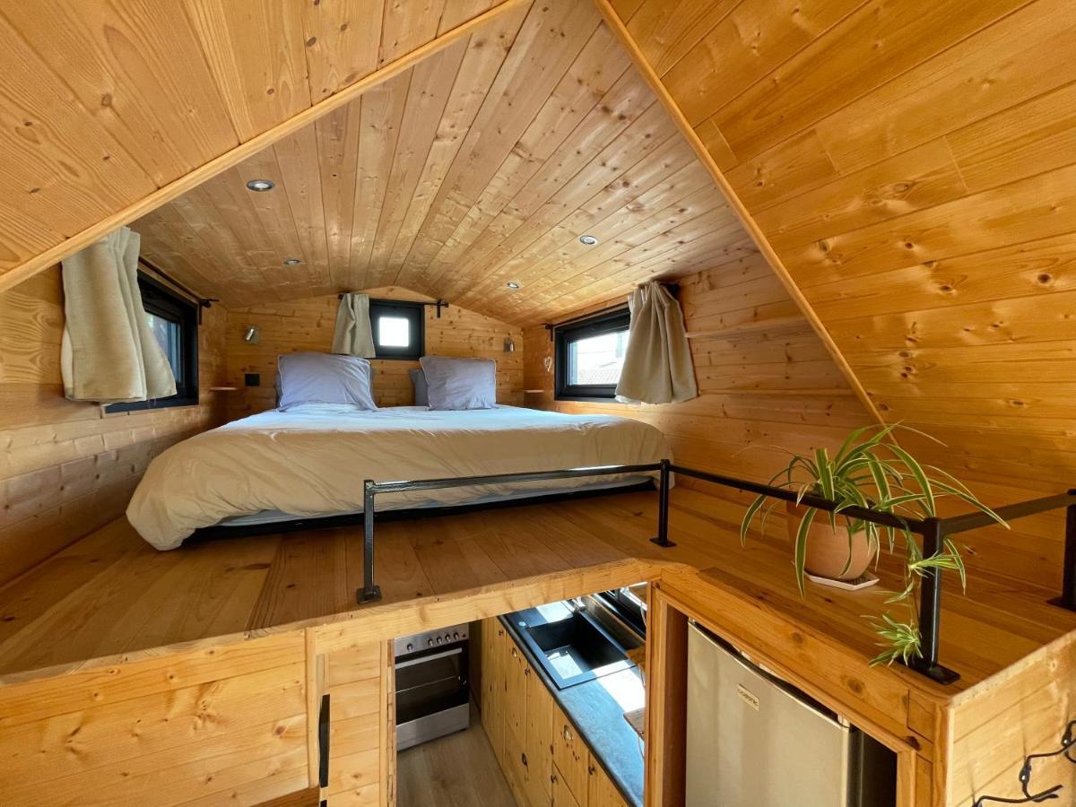 Myinsolite - Tiny-House, Jacuzzi, Brasero, Piscine 艾格-莫尔特 外观 照片